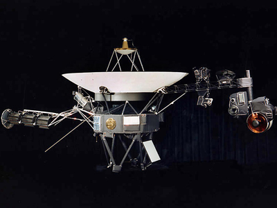 Ilustración de la sonda Voyager'.NASA