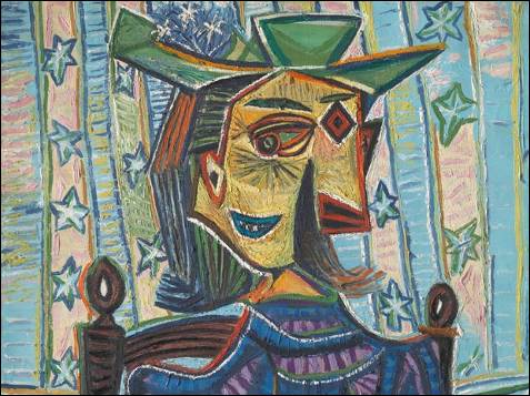 'Dora Maar en una silla' (1939, óleo sobre lienzo). Del museo Metropolitano de Nueva York. Estate of Pablo Picasso/Artists Rights Society (ARS), New York