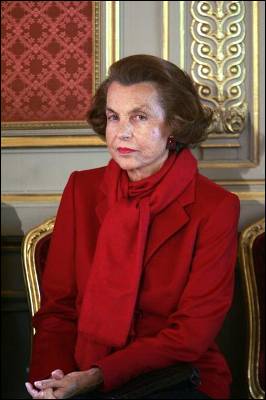 Liliane Bettencourt, heredera de L'Oréal, es la mujer más rica de Francia.