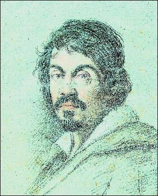 Retrato de Caravaggio, por Ottavio Leoni.