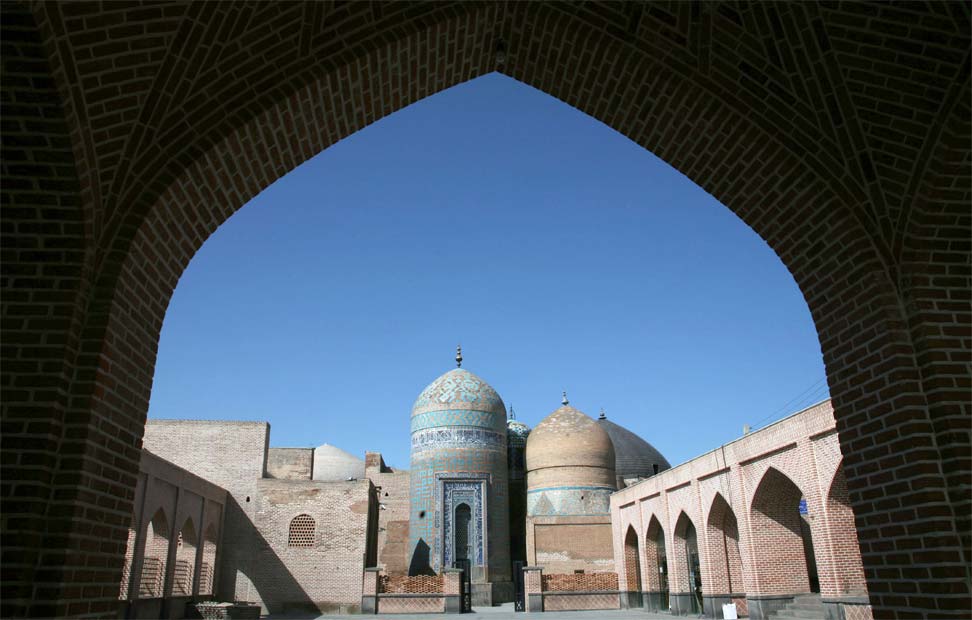 Conjunto del Khanegah y del santuario del Jeque Safi Al
            Din en Ardabil, República Islámica del
            Irán. UNESCO/Mohammad Tajik.