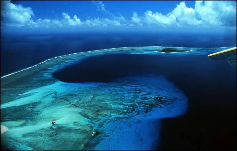 Atolón de Bikini, Islas Marshall. UNESCO/ERIC
          HANAUER