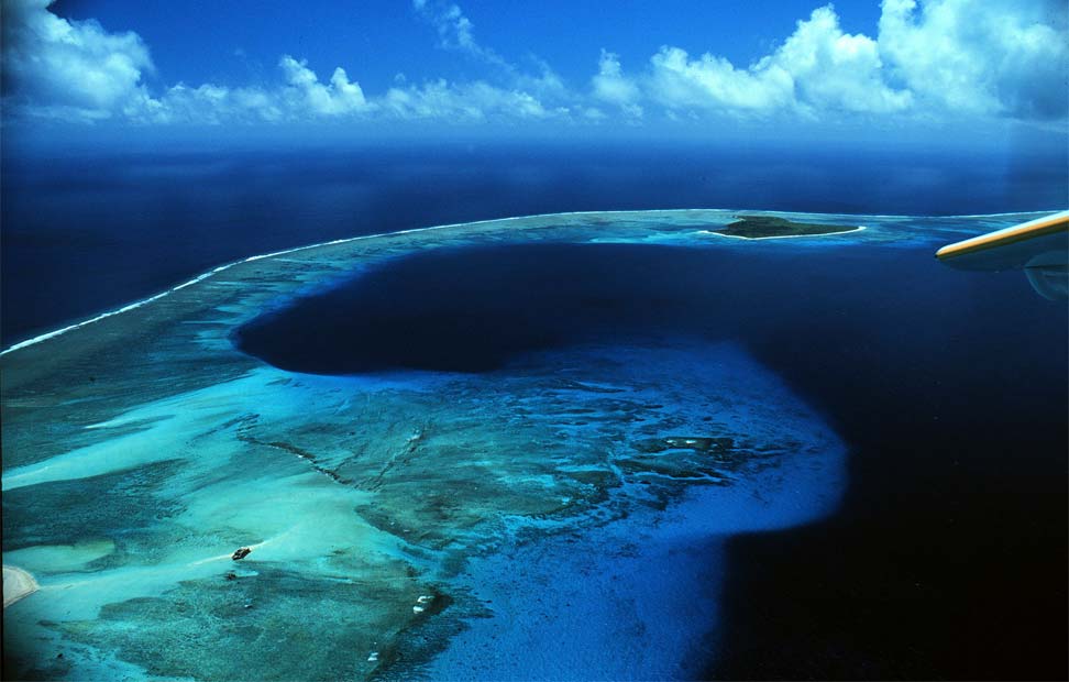 Atolón de Bikini, Islas Marshall. UNESCO/ERIC
            HANAUER