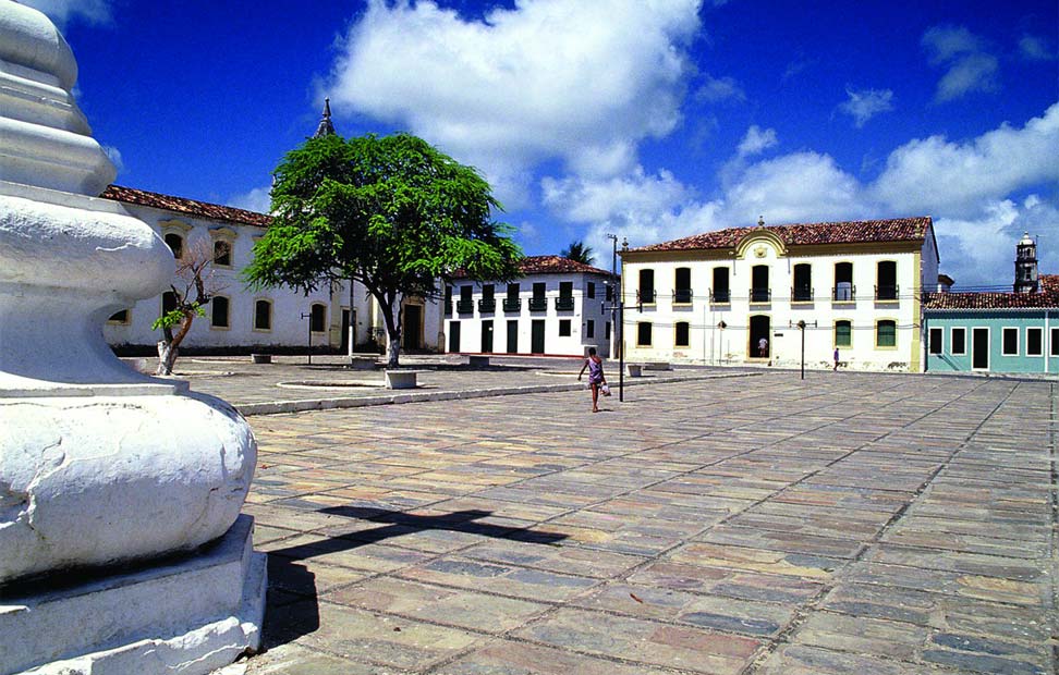 Plaza de São Francisco de la ciudad de
            São Cristóvão, Brasil. UNESCO