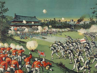 Tras perder las dos Guerras del Opio, los chinos intentaron echar de su país a los extranjeros.