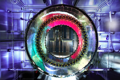 Uno de los componentes del detector ATLAS.-