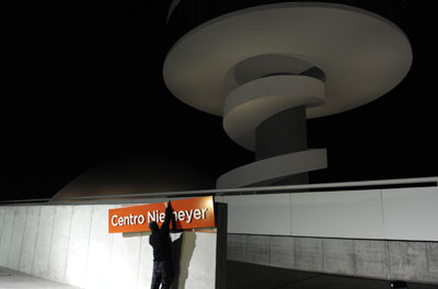 El Centro Niemeyer cerró este mes de diciembre.-