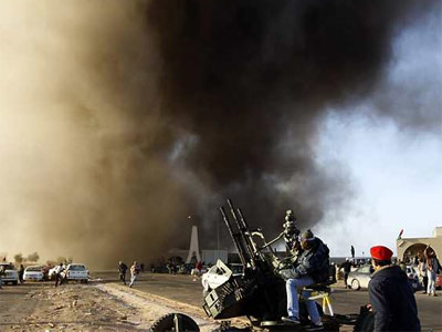 Enfrentamientos en Libia este lunes. REUTERS