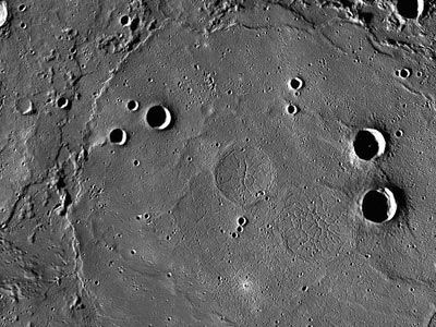 Las grandes planicies de la superficie de Mercurio - NASA