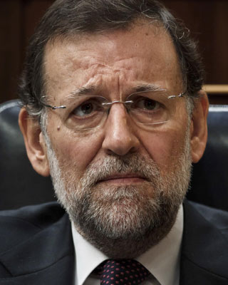Rajoy, en el Congreso. AP (Daniel Ochoa de Olza)