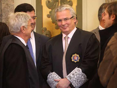 Baltasar Garzón, el martes en el Tribunal Supremo.