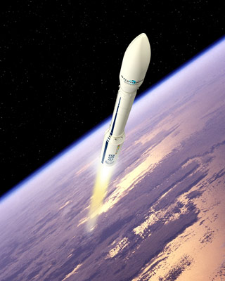 El cohete Vega.