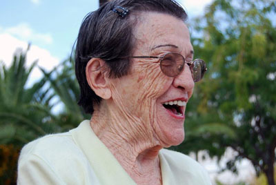 La militante socialista Ángeles García. FOTO: JAVI LARRAURI