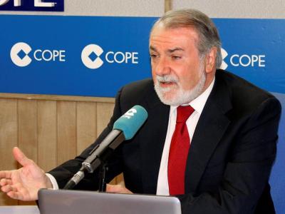 Jaime Mayor Oreja en una reciente entrevista en la COPE/EFE