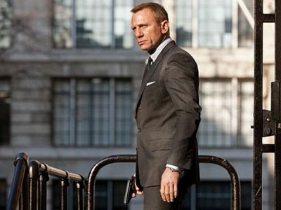 Daniel Craig interpreta a James Bond en la última entrega de este agente: 'Skyfall'.