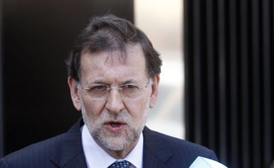 Mariano Rajoy en una fotografía de este domingo.- REUTERS