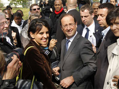 Hollande, candidato socialista a la presidencia de Francia. REUTERS/Benoit Tessier