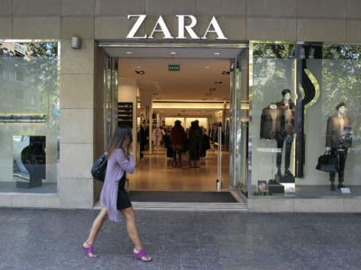 Un establecimiento de 'Zara', principal empresa del grupo Inditex. Archivo (EFE)