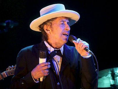 El músico norteamericano Bob Dylan, en su actuación en Benicàssim el 13 de julio de 2012.