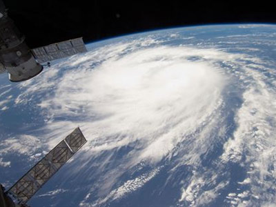 Imagen de un huracan fotografiada por un satélite. HO NEW/ REUTERS