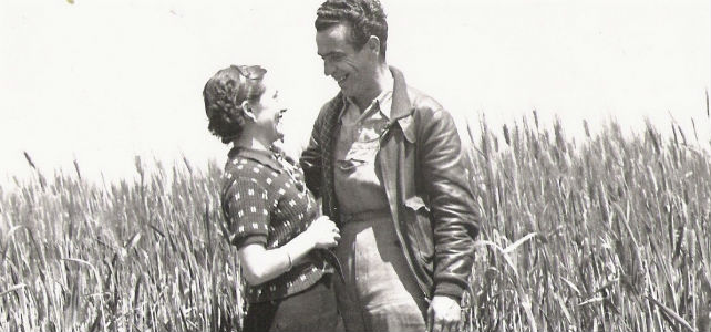 Arturo y Julia en Chiva (Valencia) durante la Guerra Civil