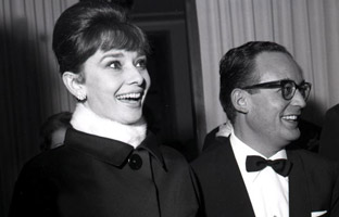Audrey Hepburn falleció hace 20 años el 20 de enero de 1993.Fotografía de archivo tomada en el estreno de 'Barabbas' en Italia.