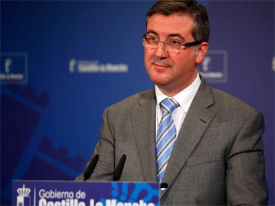 El consejero de Educación del Gobierno castellano manchego, Marcial Marín.
