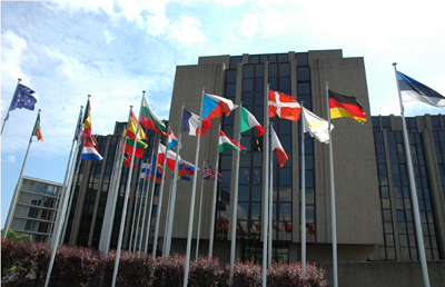 El Tribunal de Justicia de la Unión Europea, con sede en Luxemburgo.