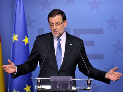 Rajoy, el pasado viernes. REUTERS/Eric Vidal