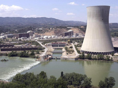 La central nuclear de Garoña, ubicada en Burgos. EFE