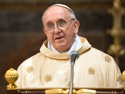 El Papa  Francisco I.- AFP