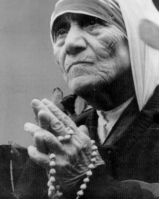 La Madre Teresa.