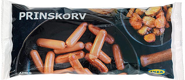 Ikea suspende la venta de salchichas en Rusia por contener carne de caballo.