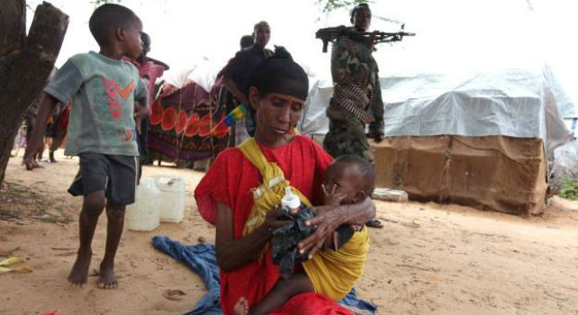 La hambruna afecta a 13 millones de personas en el Cuerno de África a consecuencia de las escasas lluvias. -REUTERS