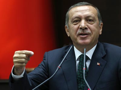 El primer ministro Erdogan en el Parlamento (Ankara, 11 de junio de 2013). REUTERS/Umit Bektas