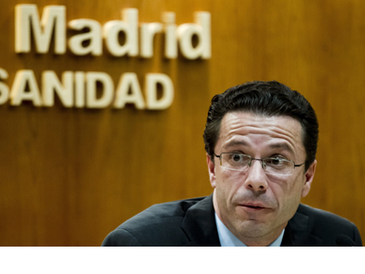 El consejero de Sanidad de la Comunidad de Madrid, Javier Fernández-Lasquetty. EFE