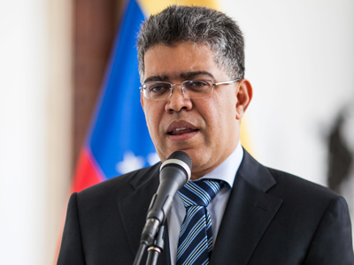 El ministro de relaciones exteriores de Venezuela, Elías Jaua.- EFE