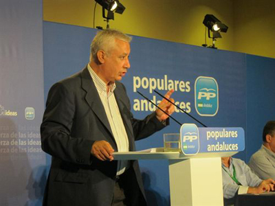 Exsecretario general del PP, Javier Arenas. EUROPA PRESS