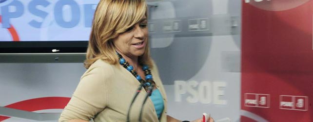 La número dos del PSOE, Elena Valenciano, este miércoles.