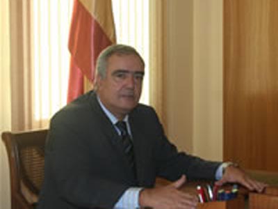 El alcalde de Baralla, Manuel González Capón.