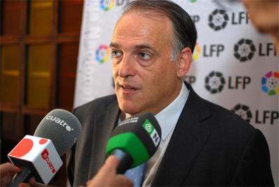 Javier Tebas, Presidente de la Liga de Fútbol Profesional.