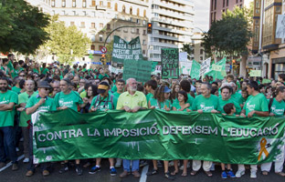 La marcha de 100.000 personas "no representa el sentir popular", dice Bauzá