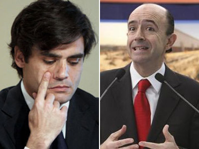 Los exconsejeros de Sanidad de Madrid Juan José Güemes y Manuel Lamela.