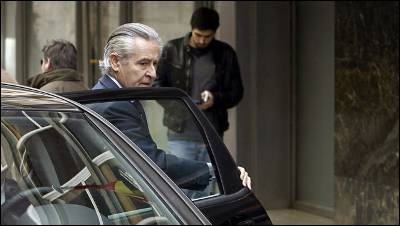 El expresidente de Caja Madrid, a su llegada a la Audiencia Nacional, para declarar sobre las preferentes de la entidad.