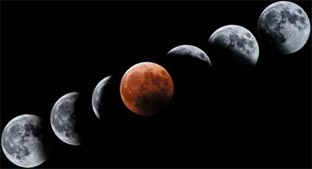 Un eclipse el 15 de abril será el inicio de las 'cuatro lunas de sangre'