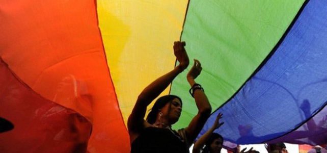 Celebración del día del orgullo gay en Madrid en una foto de archivo