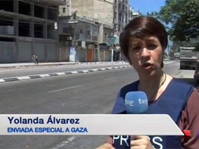 Enviada especial a Gaza de TVE /RTVE