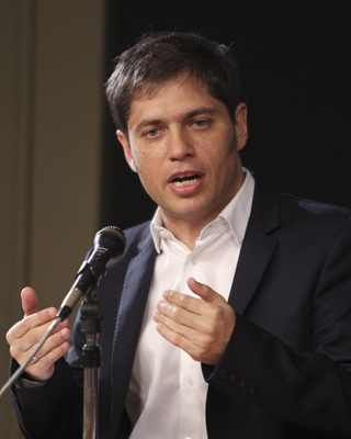 El ministro argentino de Economía, Axel Kiciloff.