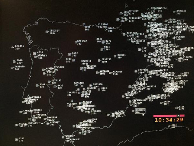 La avería del radar de Barajas provoca cancelaciones y desvíos de vuelos en casi toda España 1409398151053TRafico-aereo-12,34-30-ago-c4
