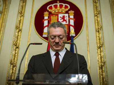 Alberto Ruiz-Gallardón. EFE